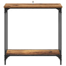 Konsolbord Gammelt træ 75 x 30.5 x 75 cm Konstrueret træ