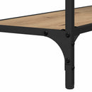 Konsolbord artisan eg 75 x 30.5 x 75 cm Konstrueret træ