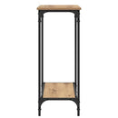 Konsolbord artisan eg 75 x 30.5 x 75 cm Konstrueret træ