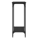 Konsolbord Sort eg 75 x 30.5 x 75 cm Konstrueret træ