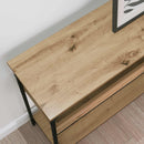 Konsolbord artisan eg 100 x 29 x 75 cm Konstrueret træ