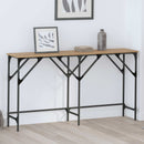 Konsolbord artisan eg 140 x 29 x 75 cm Konstrueret træ