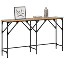 Konsolbord artisan eg 140 x 29 x 75 cm Konstrueret træ