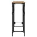 Konsolbord artisan eg 140 x 29 x 75 cm Konstrueret træ