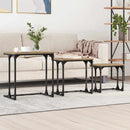 Nesting Kaffebord 3 stk. artisan eg 50.5 x 35 x 53 cm