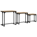 Nesting Kaffebord 3 stk. artisan eg 50.5 x 35 x 53 cm