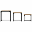 Nesting Kaffebord 3 stk. artisan eg 50.5 x 35 x 53 cm
