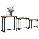 Nesting Kaffebord 3 stk. artisan eg 50.5 x 35 x 53 cm