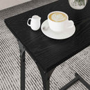Nesting Kaffebord 3 stk. Sort eg 50.5 x 35 x 53 cm