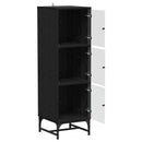 Sideboard Sort eg 35 x 37 x 117 cm
