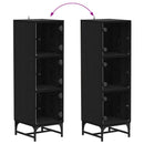 Sideboard Sort eg 35 x 37 x 117 cm