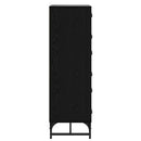 Sideboard Sort eg 35 x 37 x 117 cm