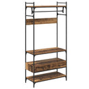Garderobeskab Gammelt træ 89 x 39 x 184.5 cm Konstrueret træ