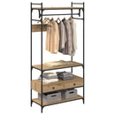 Garderobeskab artisan eg 89 x 39 x 184.5 cm Konstrueret træ