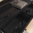 Garderobeskab Sort eg 89 x 39 x 184.5 cm Konstrueret træ