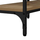 Konsolbord artisan eg 160 x 29 x 80 cm Konstrueret træ