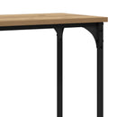 Konsolbord artisan eg 160 x 29 x 80 cm Konstrueret træ