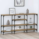 Konsolbord artisan eg 160 x 29 x 80 cm Konstrueret træ