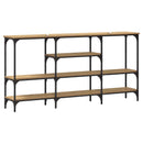 Konsolbord artisan eg 160 x 29 x 80 cm Konstrueret træ