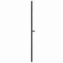 Bruser Indhegning Sort 95 x 140 cm ESG Glas og Aluminium