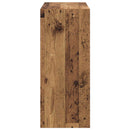 Bogskab Gammelt træ 60 x 30 x 72 cm Konstrueret træ