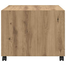 Sofabord Artisan Egetræ 55 x 55 x 45cm Konstrueret træ