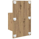 Vægmonteret natbord 2 pcs Artisan Egetræ 48,5 x 32,5 x 80 cm