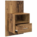 Natskab 2 pcs Gammelt træ 50 x 32,5 x 80 cm Konstrueret træ