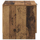 Sengeskab 2 pcs Gammelt træ 40 x 39 x 40 cm Konstrueret træ