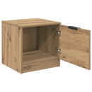 Sengeskab 2 pcs Artisan Egetræ 40 x 39 x 40 cm Konstrueret træ