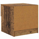 Sengeskab 2 pcs Gammelt træ 40 x 39 x 40 cm Konstrueret træ