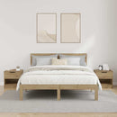 Sengeskab 2 pcs Artisan Egetræ 40 x 39 x 40 cm Konstrueret træ