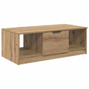 Sofabord Artisan Egetræ 102 x 50 x 36cm Konstrueret træ