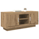 TV-skab Artisan Egetræ 102 x 35 x 45 cm Konstrueret træ
