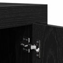 TV-skab Sort eg 102 x 35 x 45 cm Konstrueret træ