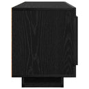 TV-skab Sort eg 102 x 35 x 45 cm Konstrueret træ
