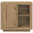Sideboard Artisan Egetræ 80 x 40 x 75 cm Konstrueret træ