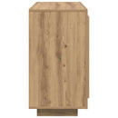 Sideboard Artisan Egetræ 80 x 40 x 75 cm Konstrueret træ