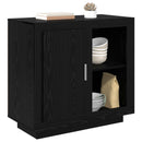 Sideboard Sort eg 80 x 40 x 75 cm Konstrueret træ