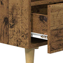 Sengeskab 2 pcs Gammelt træ 40 x 35 x 47,5 cm Konstrueret træ