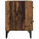 Sengeskab Gammelt træ 40 x 35 x 47,5 cm Konstrueret træ
