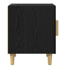 Natskab Vægmonteret Sort eg 40 x 40 x 50 cm Konstrueret træ