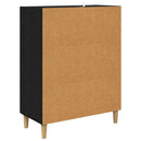 Sideboard Sort eg 70 x 34 x 90 cm Konstrueret træ