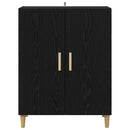 Sideboard Sort eg 70 x 34 x 90 cm Konstrueret træ