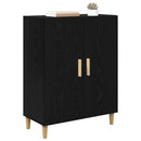 Sideboard Sort eg 70 x 34 x 90 cm Konstrueret træ