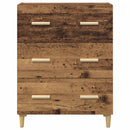 Sideboard Gammelt træ 69,5 x 34 x 90 cm Konstrueret træ
