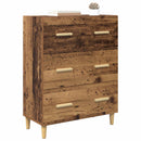 Sideboard Gammelt træ 69,5 x 34 x 90 cm Konstrueret træ