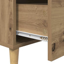 Sideboard Artisan Egetræ 69,5 x 34 x 90 cm Konstrueret træ