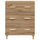 Sideboard Artisan Egetræ 69,5 x 34 x 90 cm Konstrueret træ