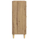 Sideboard Artisan Egetræ 69,5 x 34 x 90 cm Konstrueret træ